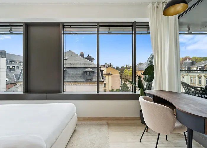 Apartmán Elegant 2br With Balcony In Haute Center Lucembursko